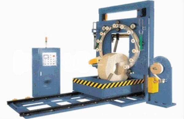 Горизонтальная машина для обмотки катушек труб стальная обмотка