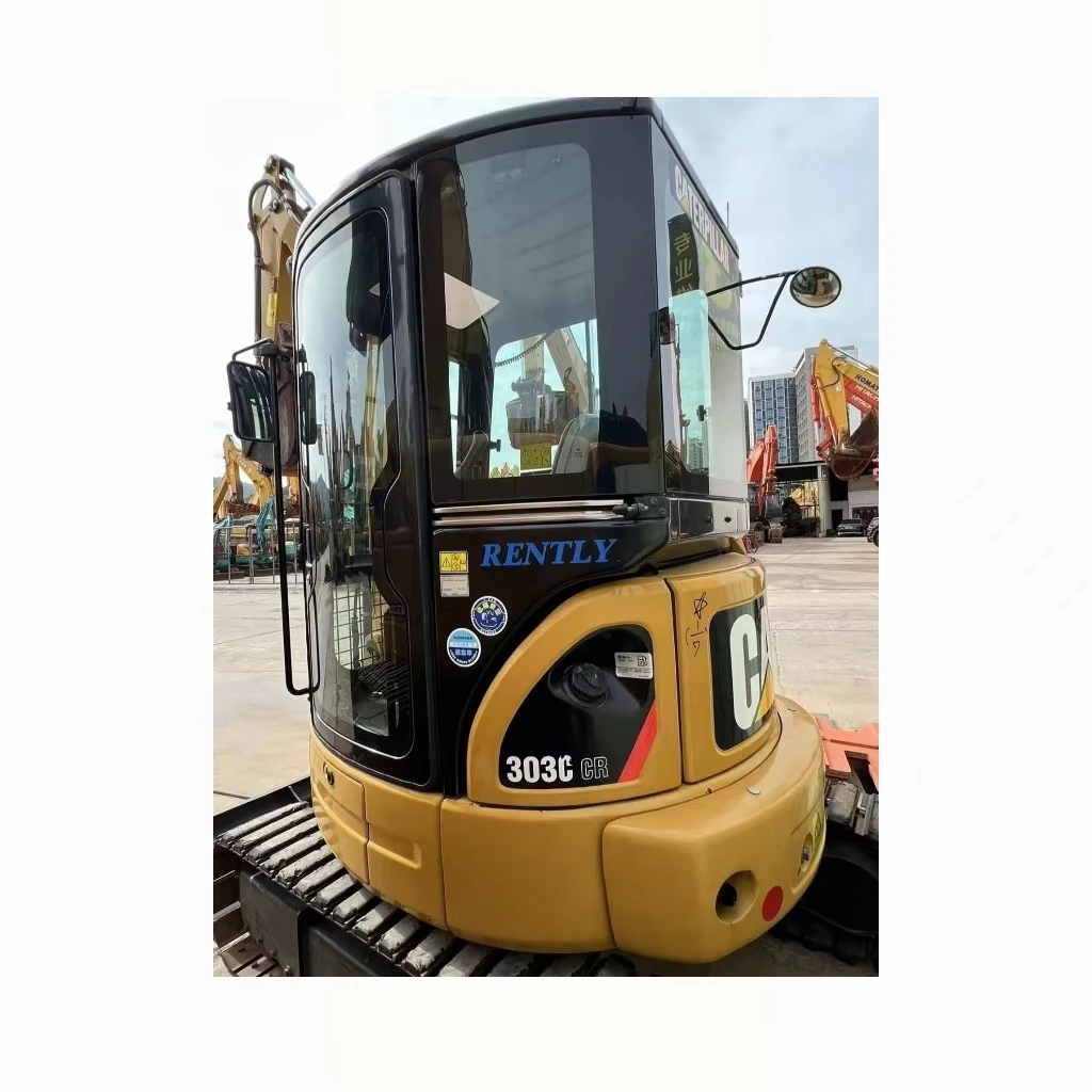Экскаваторы Caterpillar CAT303C 3 тонны гидравлические по низкой цене компоненты сердечника двигателя и насоса 5 тонн Рабочий вес