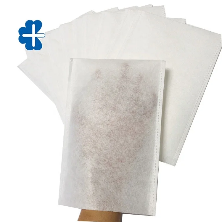 Disposable Non-woven Cleaning Molton Gloves for Hospital