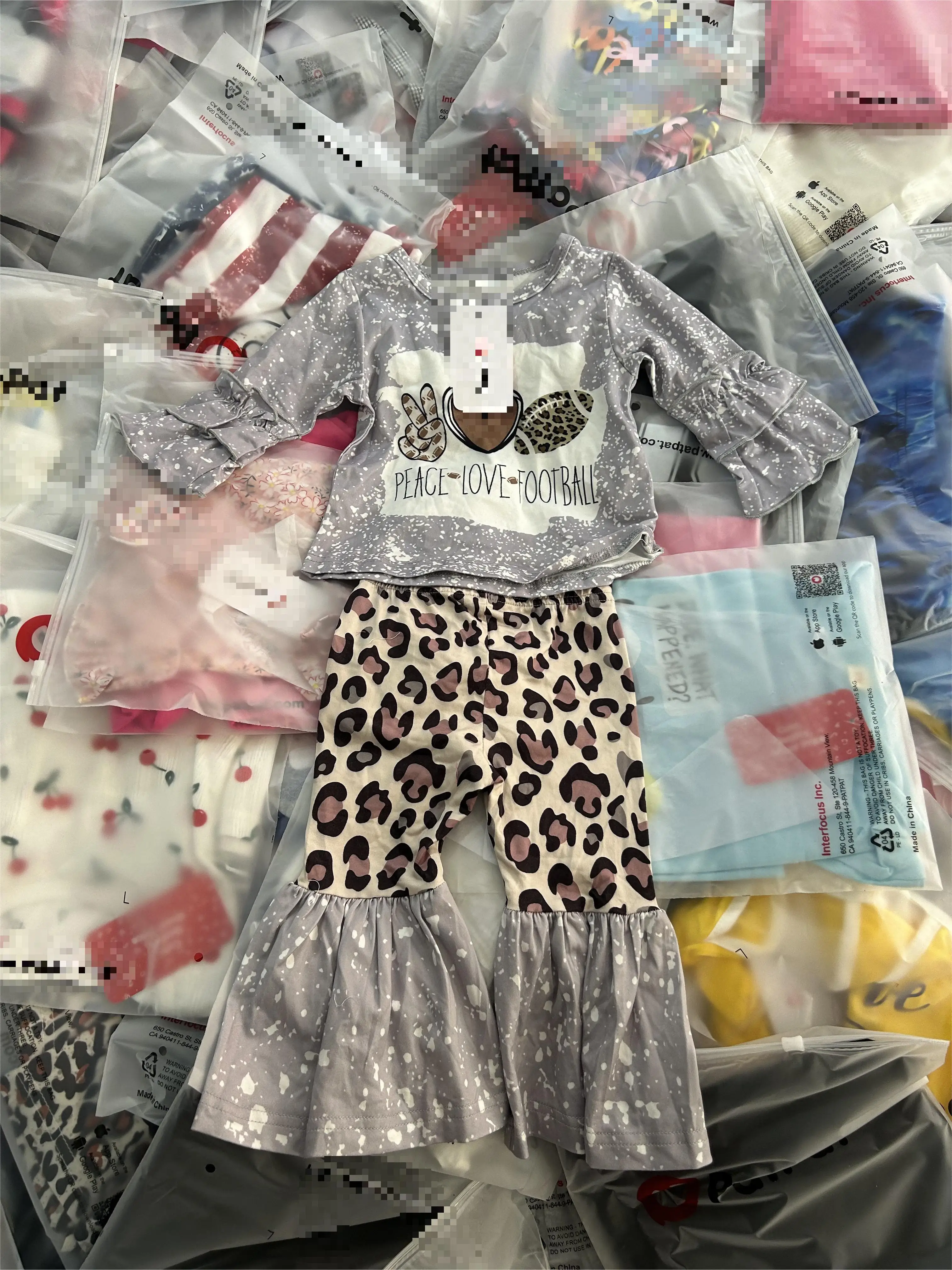 wholesale Brand mixed kids infant Clothes Children Casual Wear 2 Piece Kids Dresses for Boys girls  Baby Suit Clothing Sets