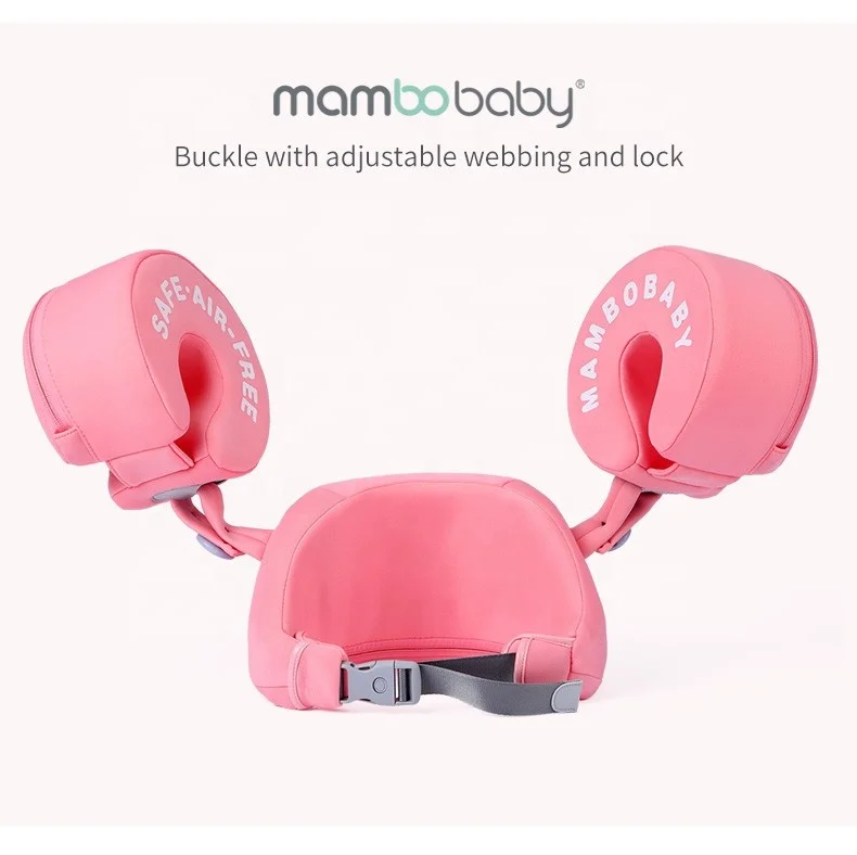
Mambobaby Free of inflation Armbands baby float children kids pool swimming bands air color arm band pool puddle jumper summer 