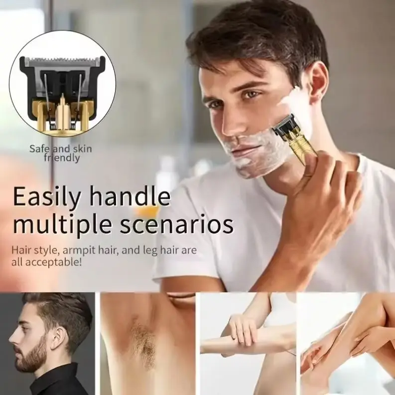 In Stock Hot Selling Hair Cutting Machine Rechargeable Beard Shaver Professional Electric Hair Trimmer for Men Barber