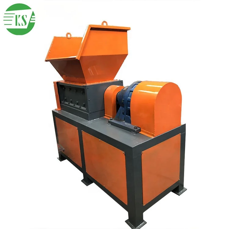 Keshang Two Shaft Mini Crusher Small Scrap Metal Shredder for Sale
