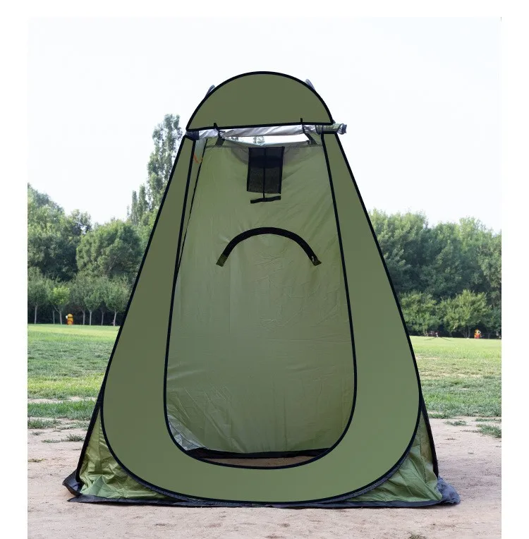 Green Shower Tent Outdoor Camping Waterproof Changing Dressing Room Pop Up Fishing Tent