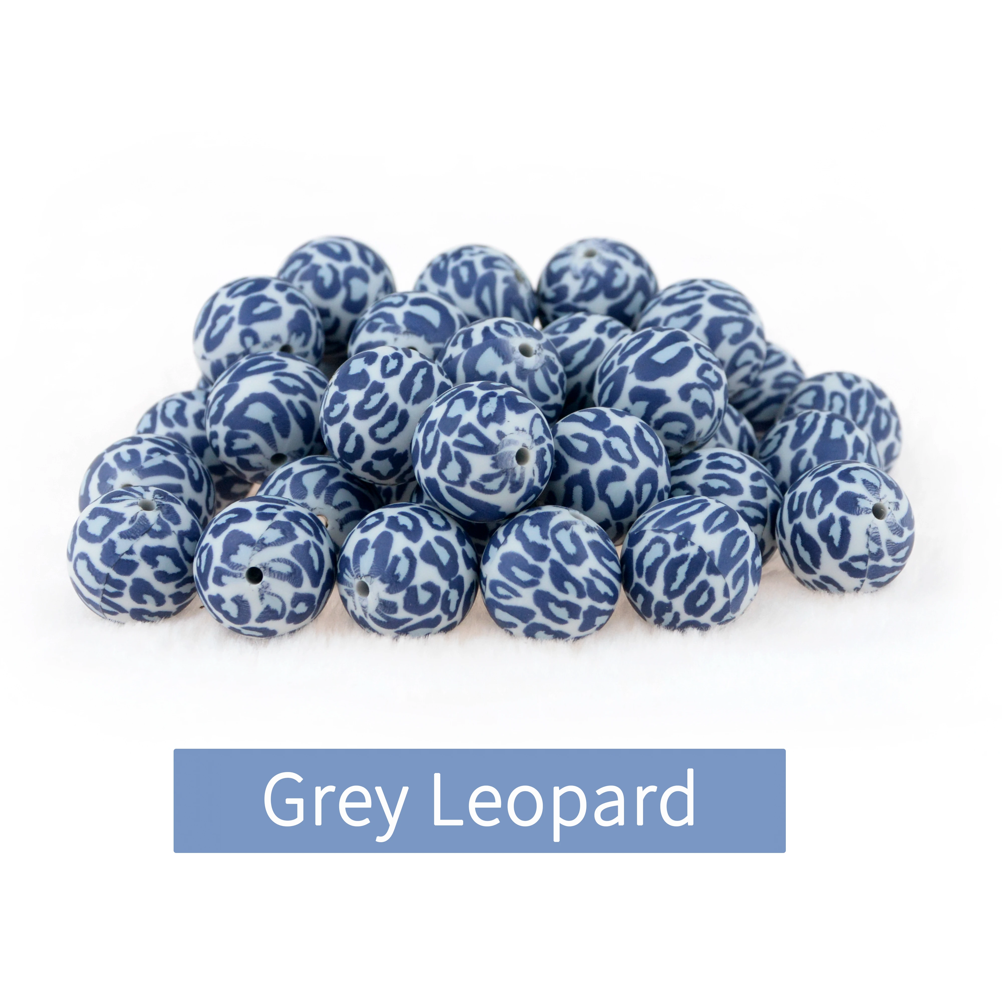 Baby Decoration Loose Beads Diy Pacifier Chain BPA free food grade Silicone Loose Beads Teething Beads