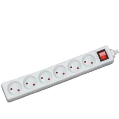best selling Furniture Office Type White 4 Ways Power Strip Outlet Surface Smart Electrical Surge Protector Power Strip