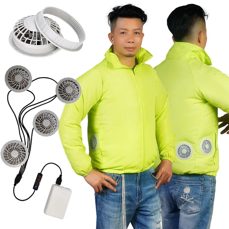 2022 Hot Sale Factory Cheap Price Summer Air Conditioner Cooling Clothing Work Cooling Clothing Jacket Men Clothes