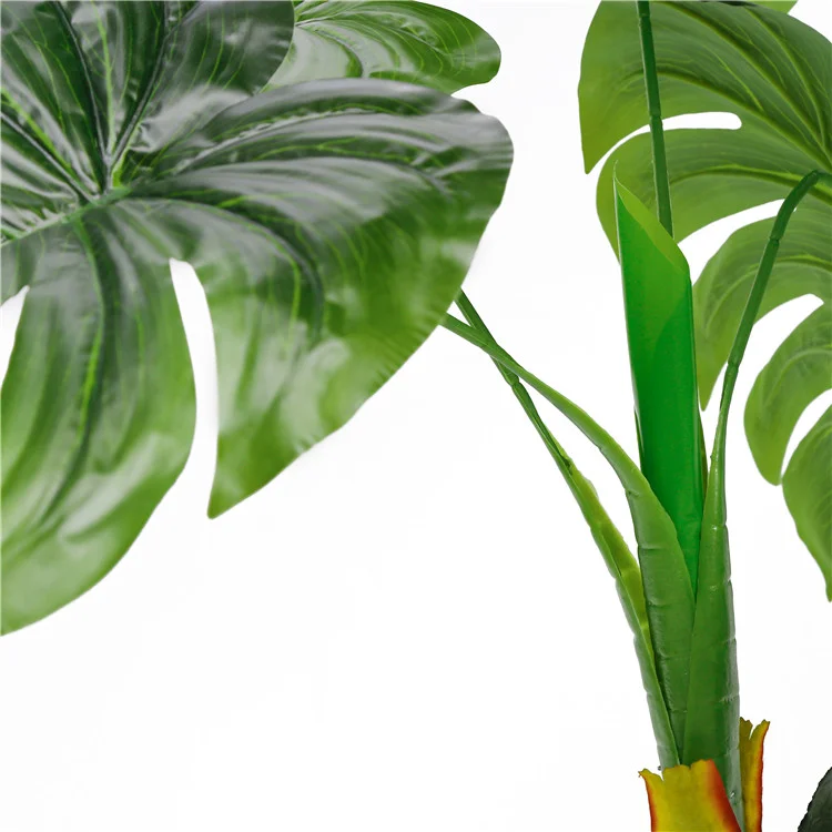 Popular Artificial Potted Plants Modern Design Plastic Artificial Plants