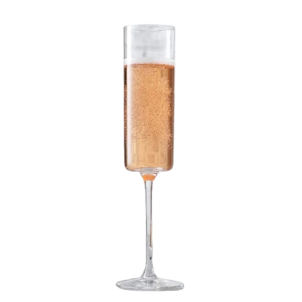 Champagne Flutes Crystal Champagne Glasses Exquisite Craftsmanship Ideal for Home Bar Special Occasions