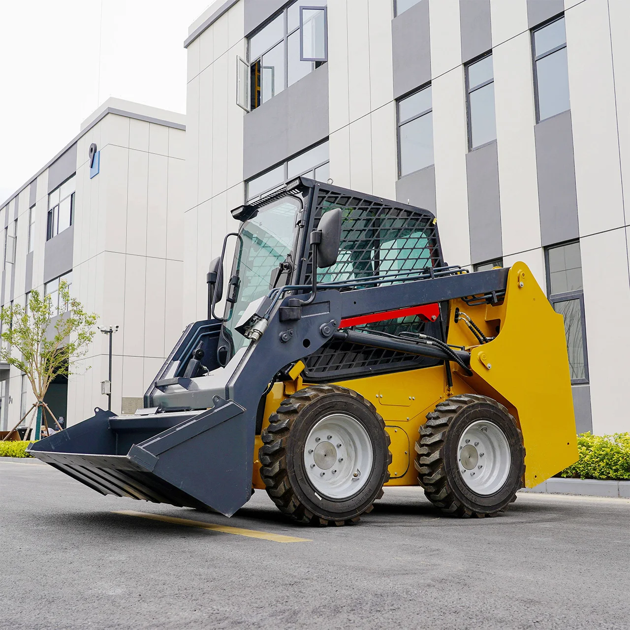Fast delivery Cheap Epa Mini Garden Loader Track Mini Skid Steer Loader Garden Grass Cutting Machine