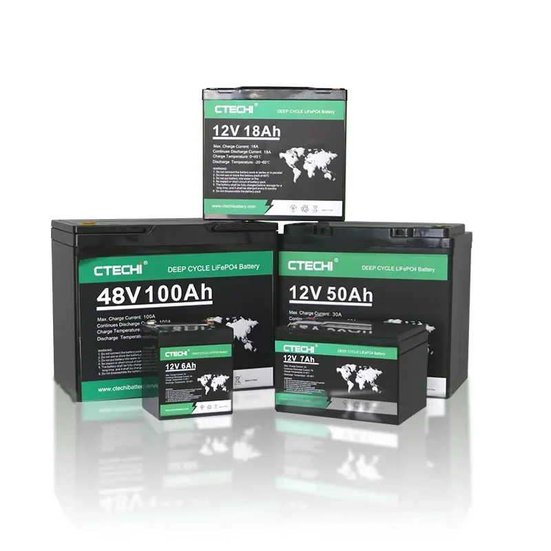 Custom Lithium Ion Batteries 12v 7Ah 9Ah 12Ah 16Ah 17Ah 20Ah 28Ah 30Ah 32Ah 50Ah 100Ah 200ah 300Ah 400Ah Solar LiFePO4 Battery