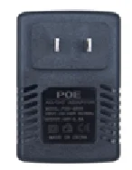 Маленький легкий вес 10/100 м POE инжектор переменного тока Универсальный 100-240 В переменного тока импульсный источник питания 4805F