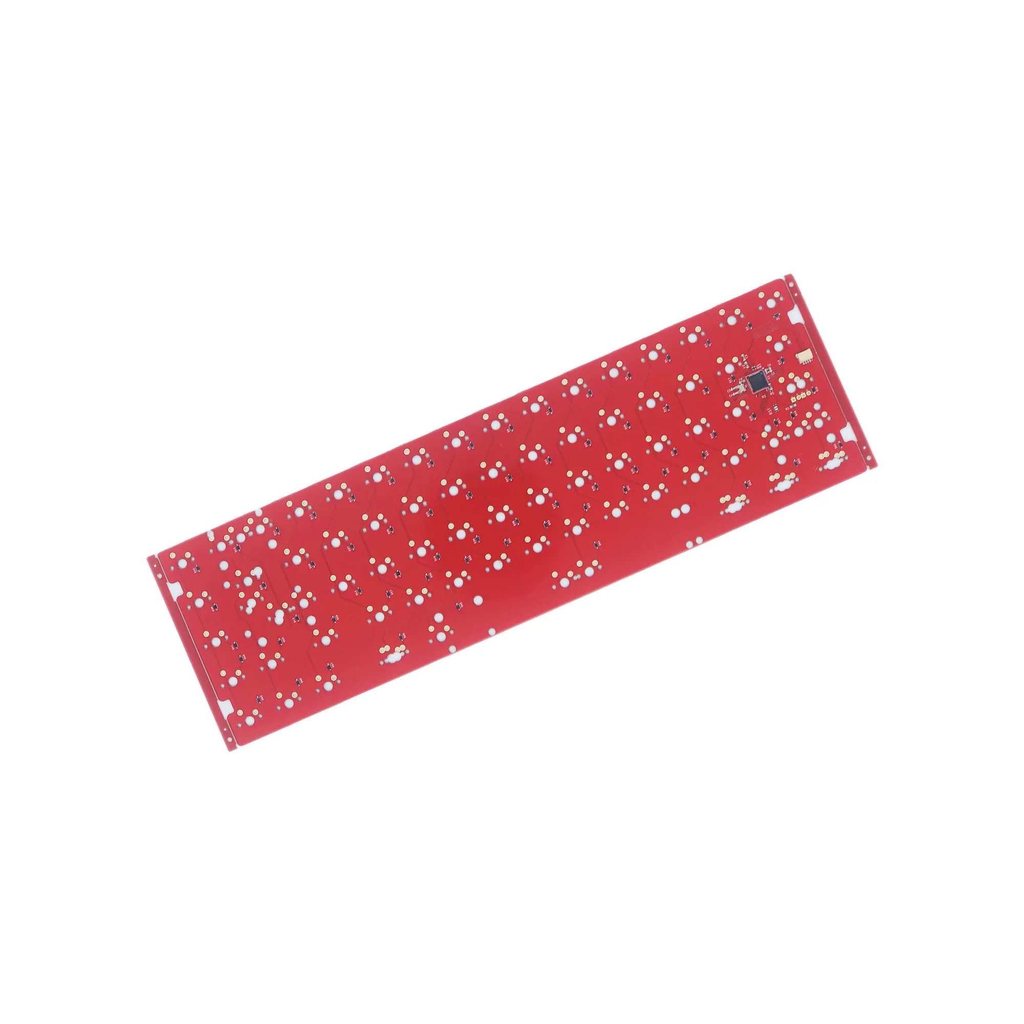 Fr4 OEM Gerber File Design Type C DIY 60 Percent Custom RGB Hot Swap Qmk Via ISO ANSI pcb keyboard 60pcb keycaps