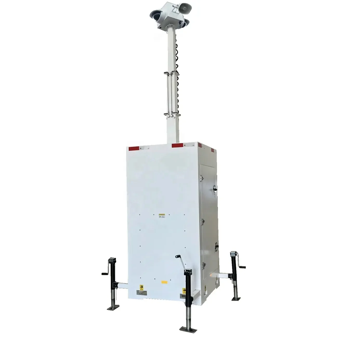 Mobile Camera Towers Compact Surveillance Tower for Power Plants Monitoring
