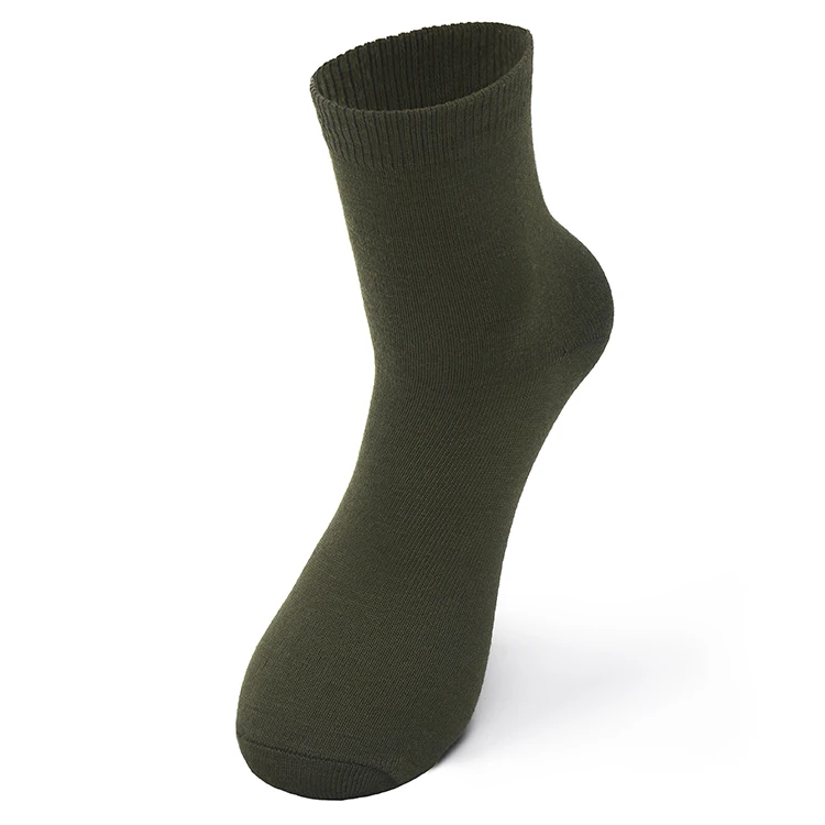 Green Khaki Custom Made Size Tactical tactical Men Socks
