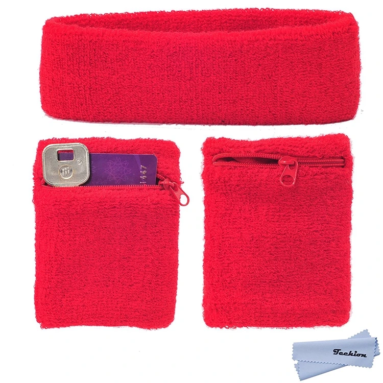 Suddora Stripes Rainbow Head Sweatband Athletic Cotton Terry Cloth Headbands for Sports for Men Woman