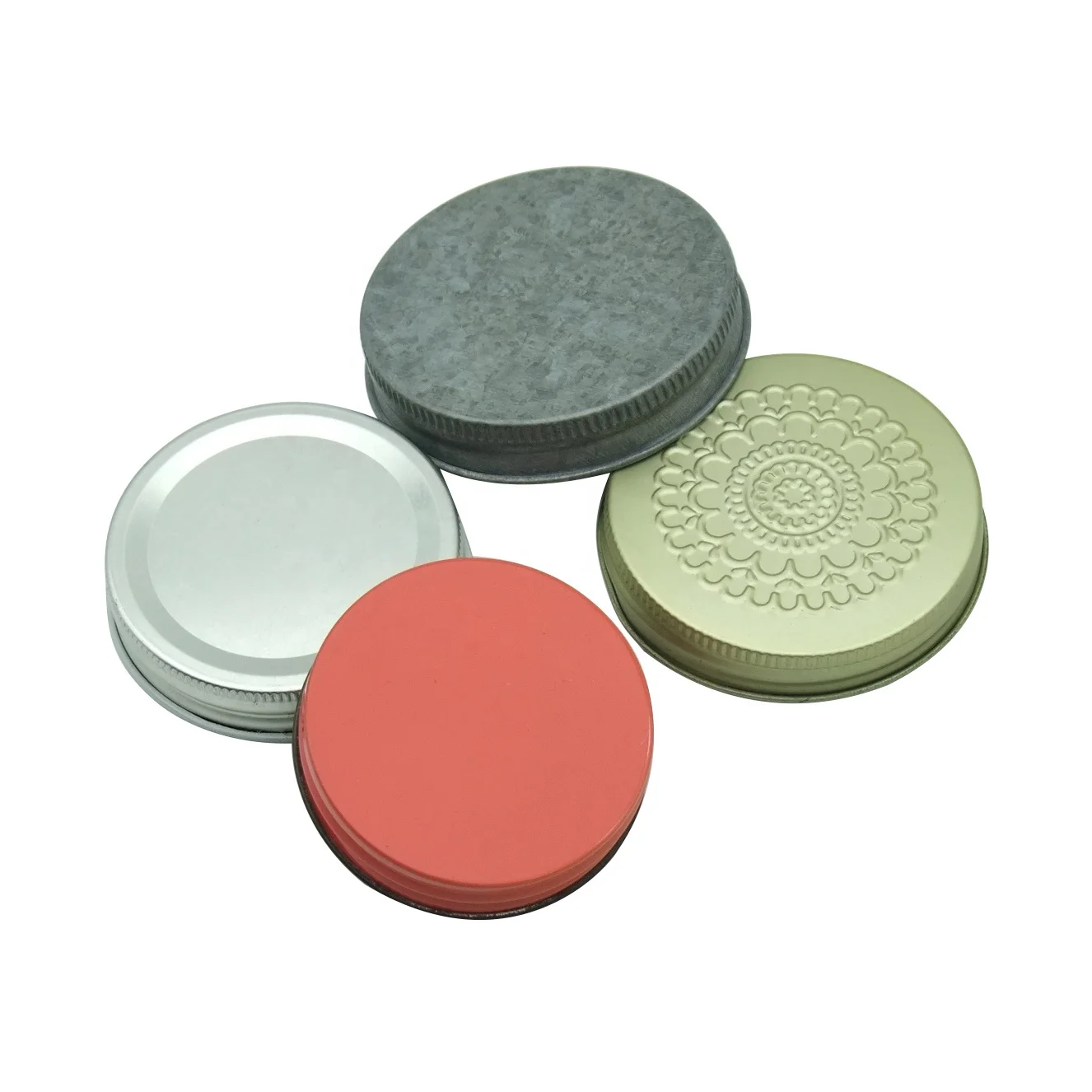 Black Gold Tin Wood Lids Haodexin Candle Jars with Metal Lids Zamac Perfume Caps Candle Tins Cans with Lids for Candle Making