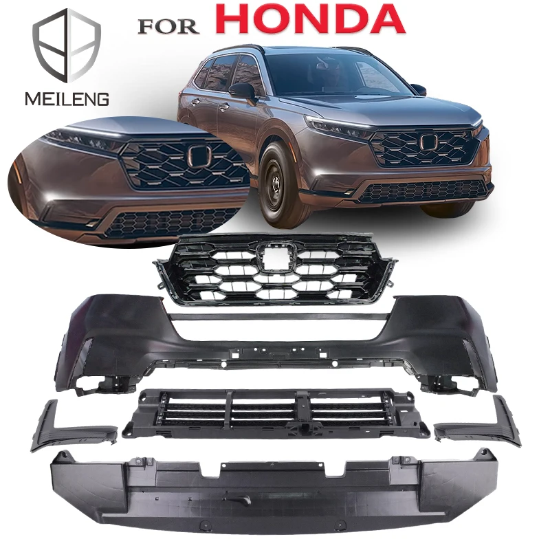 MEILENG Car Accessories Oem Supplier 04711-3B4-H00ZZ Auto Front Bumper Guard Grille Body Kit for Honda Crv RS3 RS4 RS7 2022 2023
