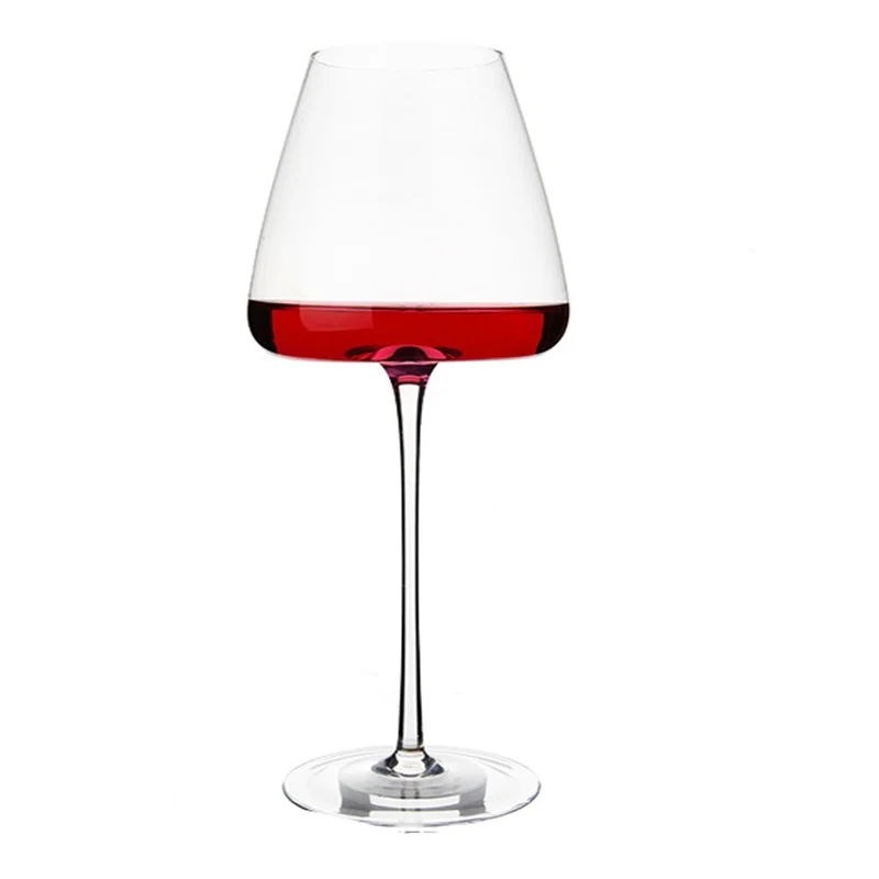 2024 Hot Sale Factory Lead Free Vintage Crystal Stem Wine Glasses Goblet Balloon Red Wine Glass Luxury Drinking Glassware