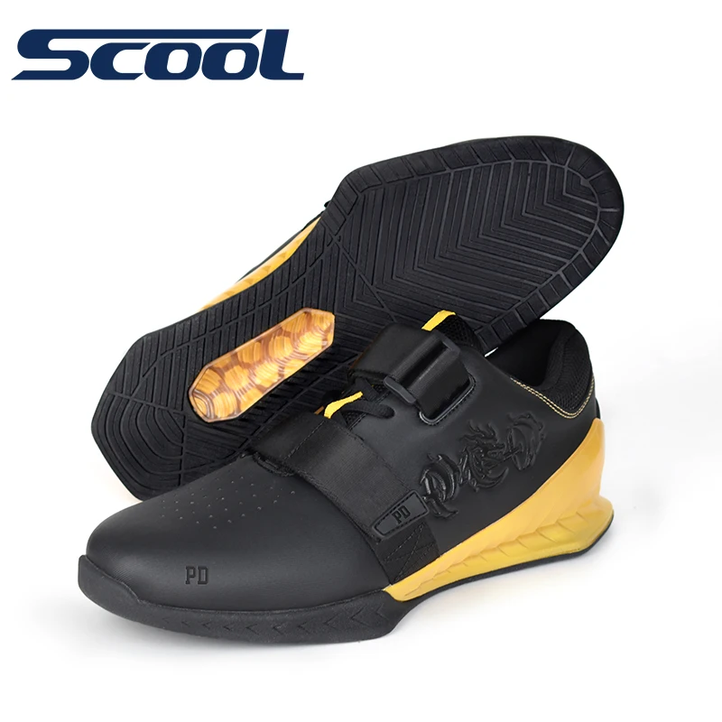 POWERDRAGON Custom Logo Knitted Upper Indoor Fitness weightlifting Shoes Unisex Non-slip Fitness Walking Shoes for Men