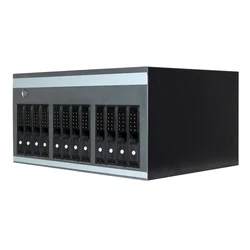 Mini server nas case large data storage 12 bays nas server case three 120mm fans