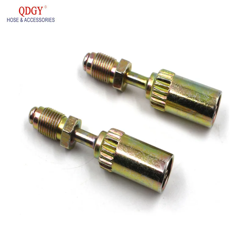 Customized hydraulic brake system metal brake hose fitting