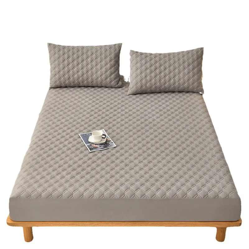 Оптовая цена стеганый зажим хлопковые драпники расширяющиеся 100% полиэстер растягивающаяся Водонепроницаемая простыня эластичная