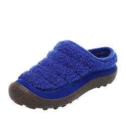 New Kids Fashion Cotton Slippers Indoor Outdoor Comfortable Fur Slippers Bedroom Non-slip Warm Furry Slides for Girls Boys