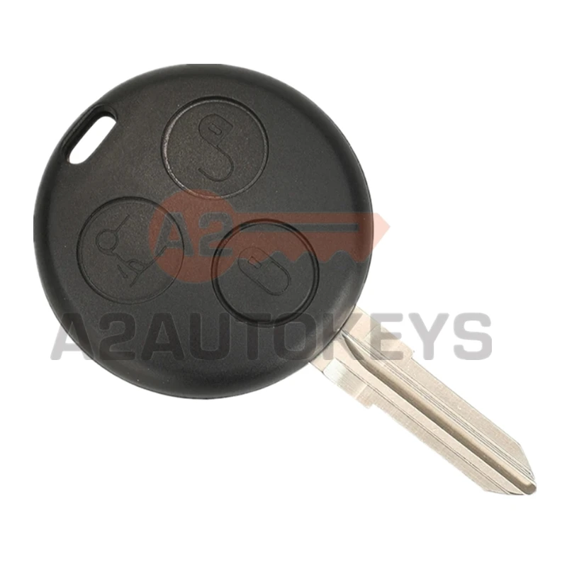 A2AUTOKEYS ASK 315 MHZ 3 Buttons Remote Car Key For Mercedes-Benz Smart Fortwo Passion Roadster City Coupe Crossblade Cabrio