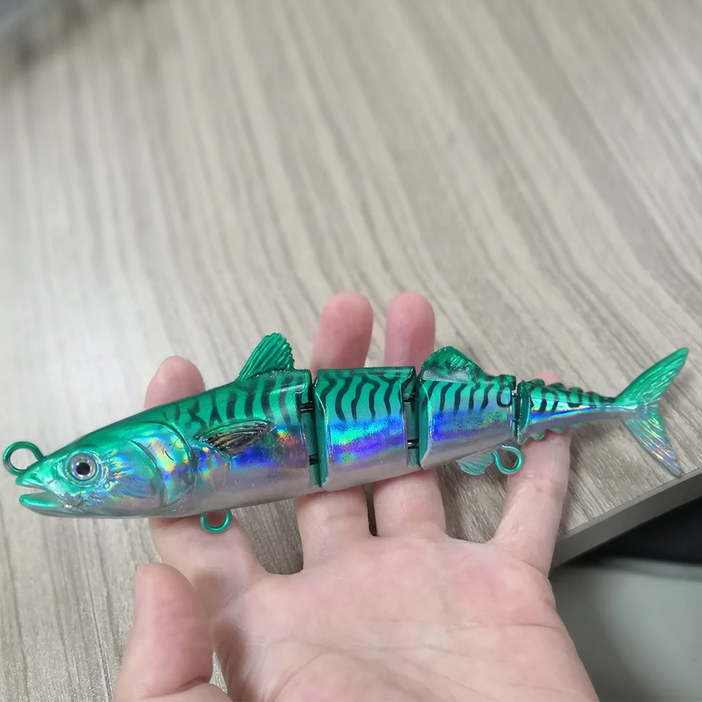 ODS Jointed Bass Trolling Fishing Bait for Saltwater Freshwater Fishing Swimbait Four Section Tuna Fishing lures
