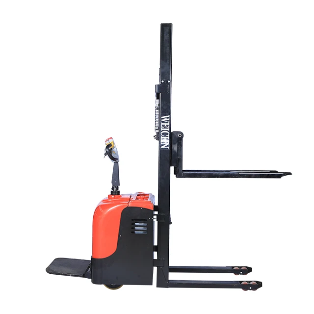 Warehouse pallet lifting device full electric stacker stacker forklift truck