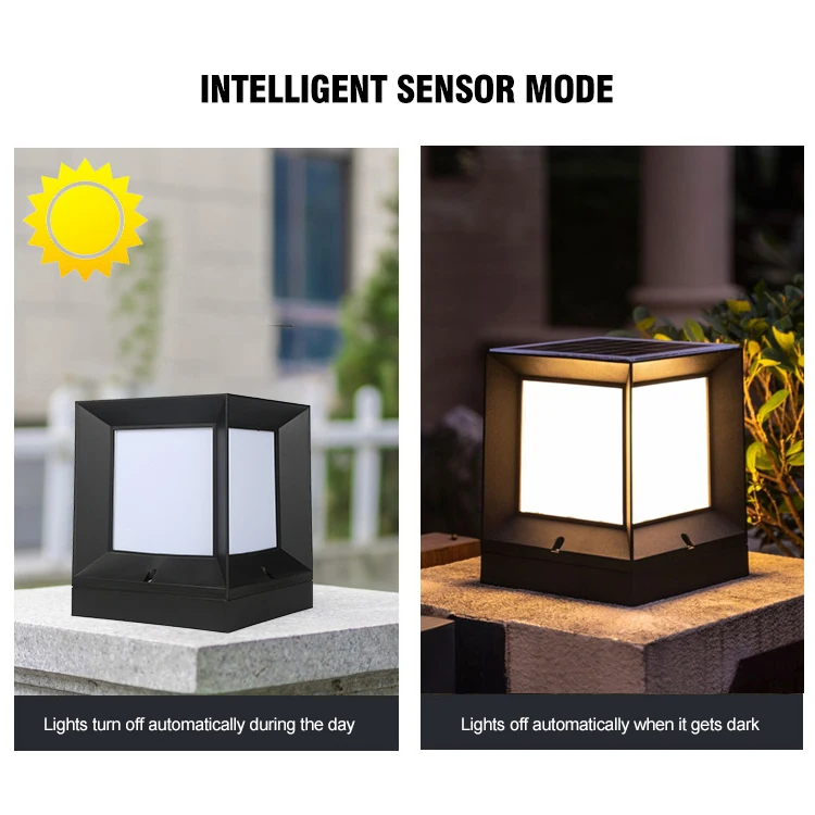 Hot Sale 6w IP65 Popular Design Solar Garden Lighting Home And Garden Decor Lamp Outdoor Solar Lantern