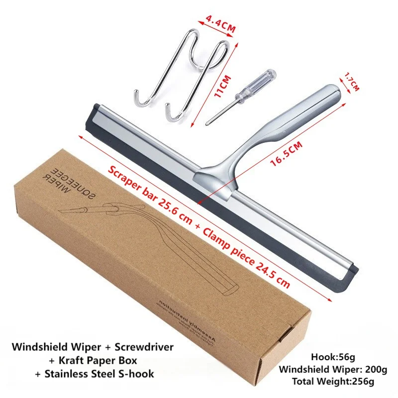 squeegee for shower glass