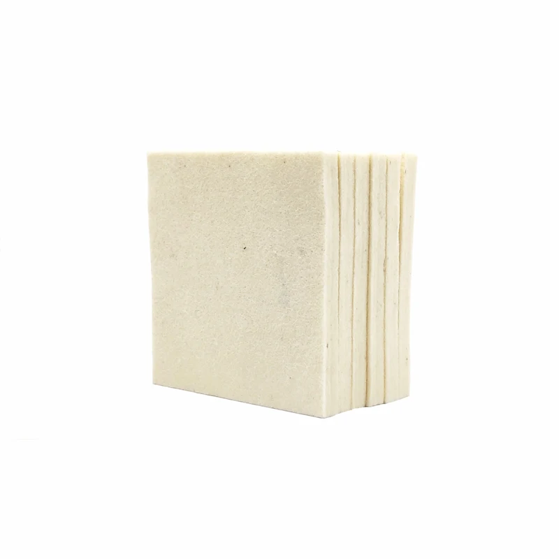 polyester sheep rayon 5mm 100 red 2mm thickness felt fabric 2mm