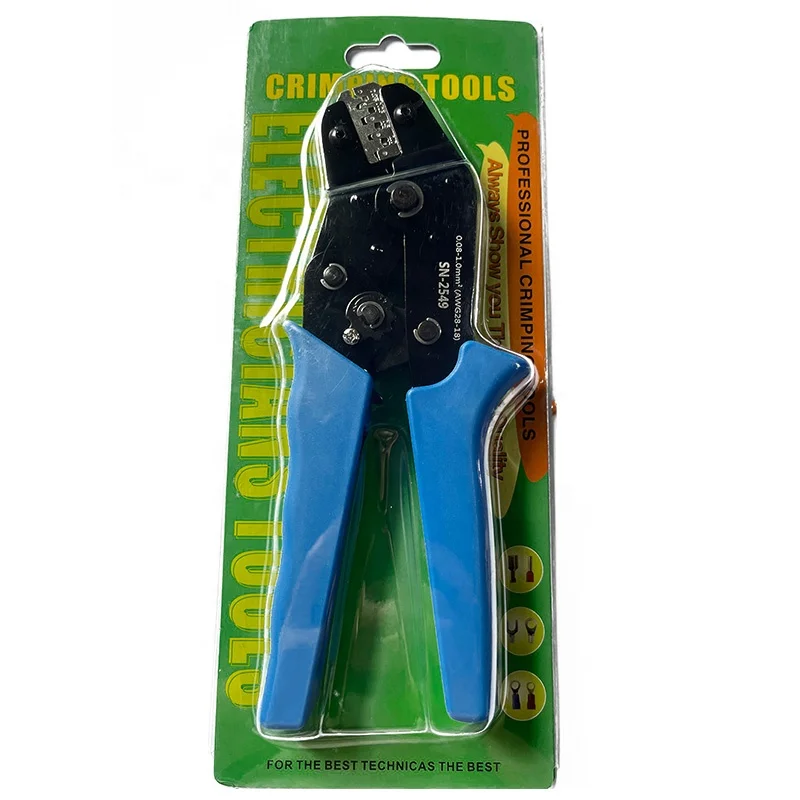 SN-2549 Wire Crimp Plier for PH2.0/XH2.54/2.54/2.8/3.0/3.96/4.8/KF2510/JST Terminal Dupont Connectors Crimping Electrician Tool