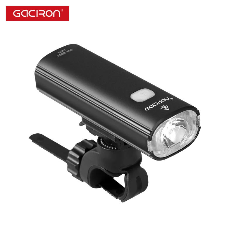 Gaciron Bike Accessories Light Upscale Plastic 400lumen Rechargeable Cycling Bicycle Front Head