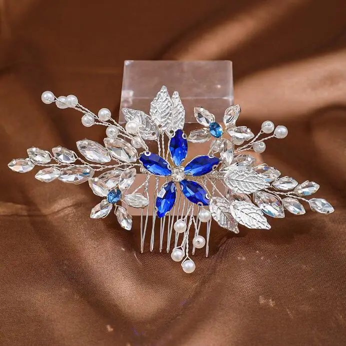 European And American Handmade Pearl Horse Eye Comb For Banquet Dress Autumn Antique Arrivals Hair Accessories