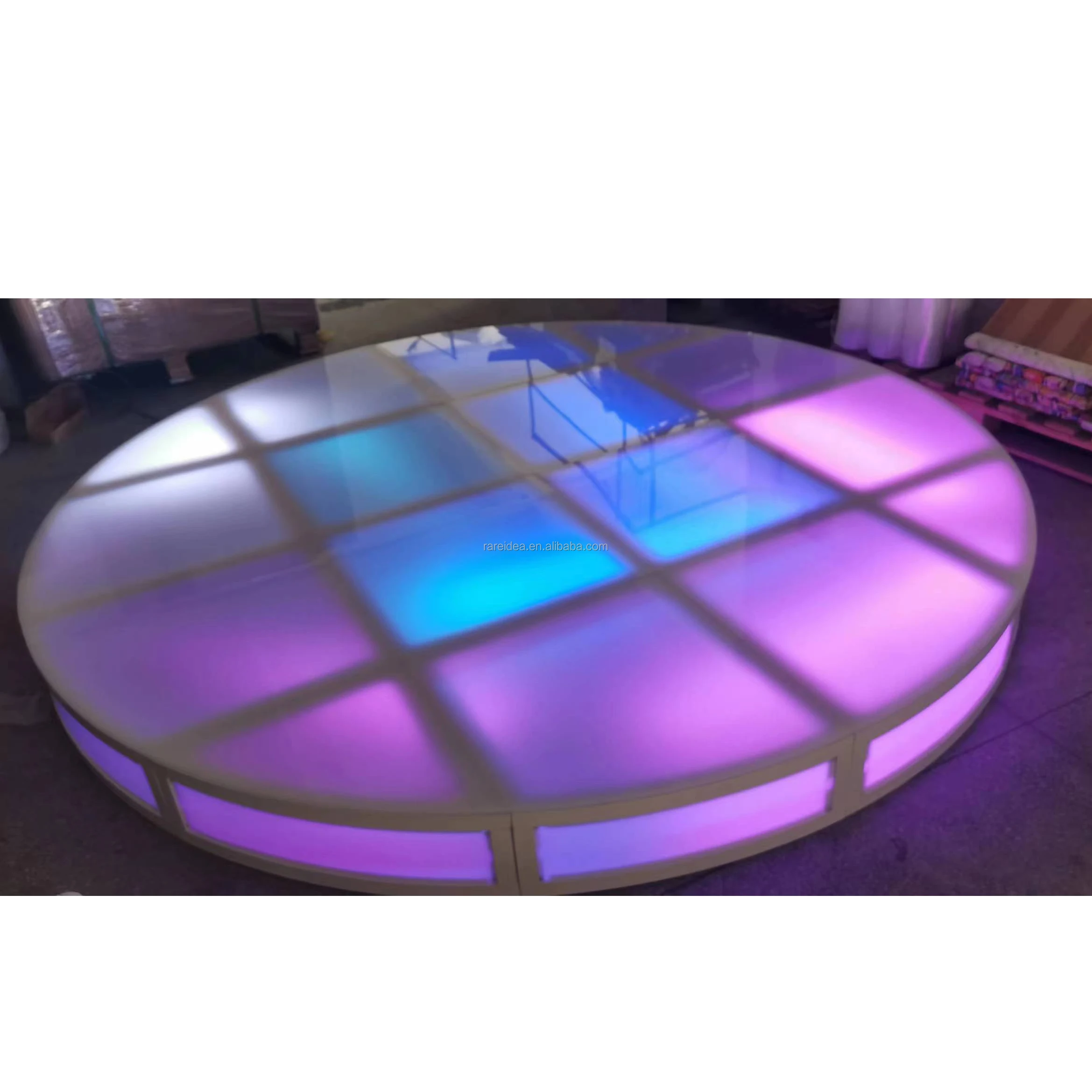 Rgb Acrylic Wedding Stage Decoration Walkway For Decoration Backdrop Stand Platform For Outdoor