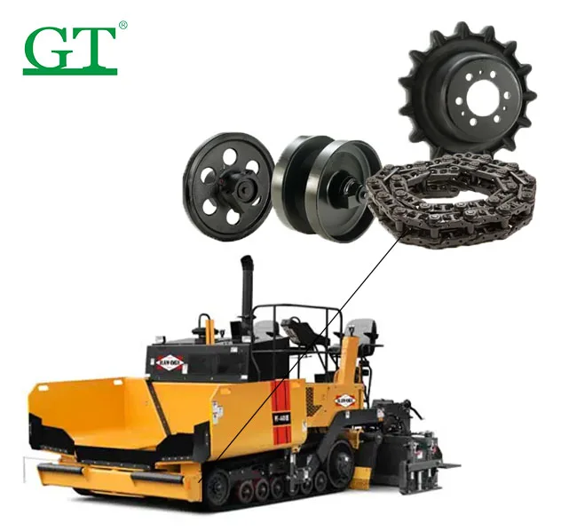 Vogel Asphalt Paver Parts Planner Accessories Undercarriage Parts Best Paver Rubber Track Pads