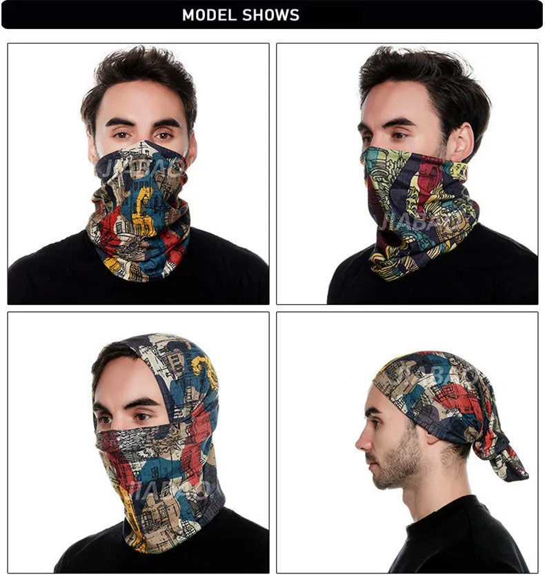 multifunctional Seamless Bandana breathable tubular Sublimation Print  Neckwear for outdoor sports camouflage series