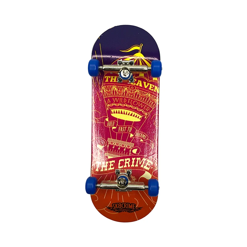 Wholesale Custom Tech Deck Maple Wood Finger Skateboard Mini Wooden Fingerboard