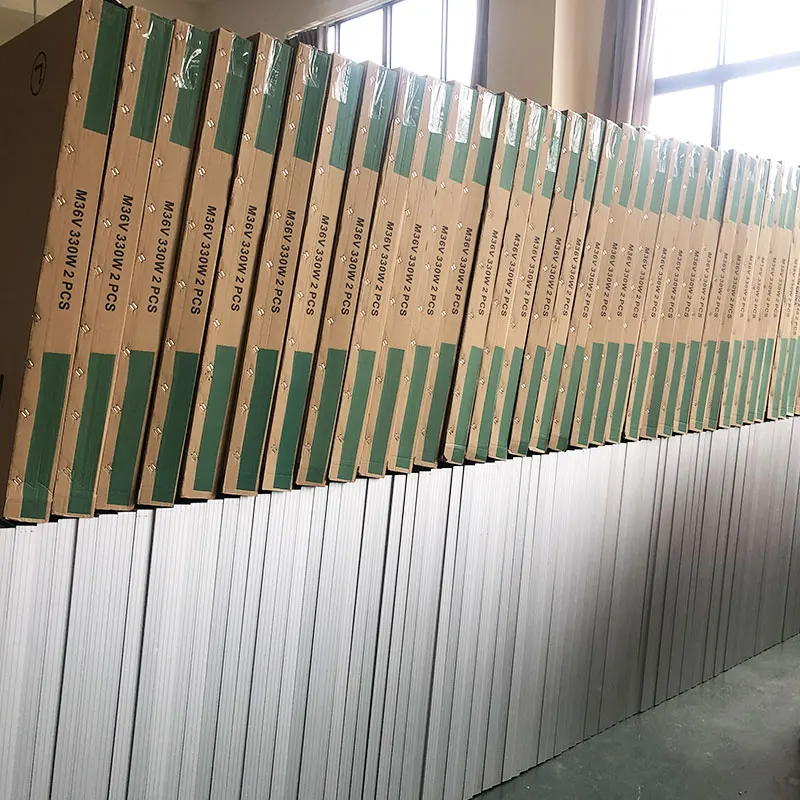 China manufacture factory hot sale 340w solar panel system sets solar panel cleaning tool set for home use roof