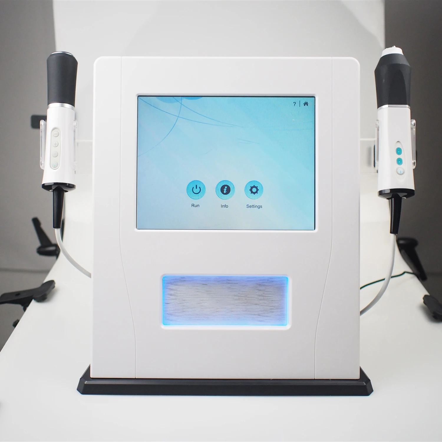 WAESEN 3 in 1 portable oxygen jet peel salon device face care oxygenation ultrasound rf skin rejuvenation oxygen facial machine