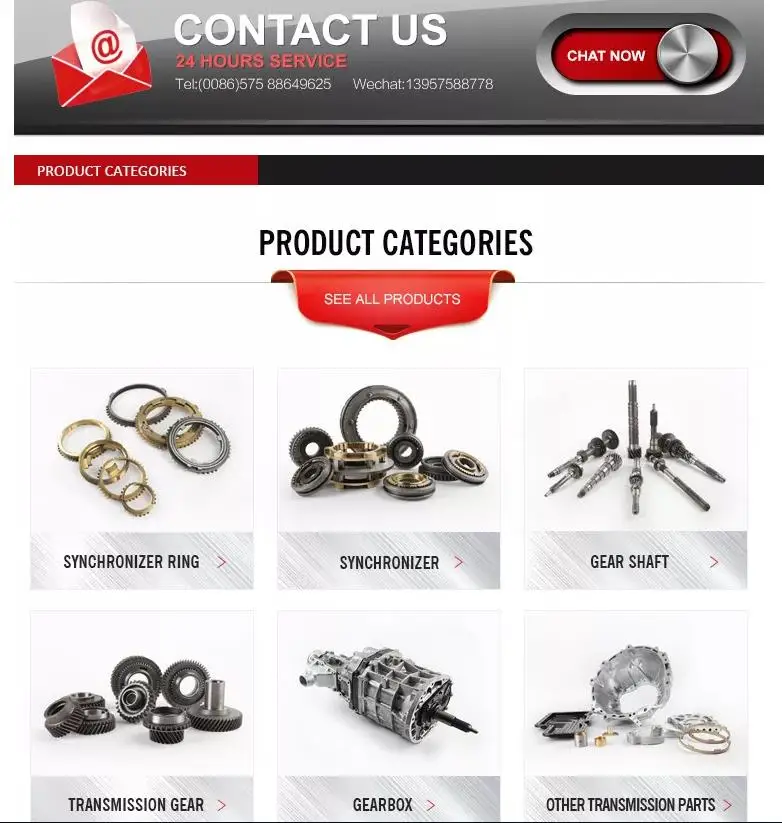 Factory price Auto parts Manual gearbox parts Transmission Gear FOR MD-099211