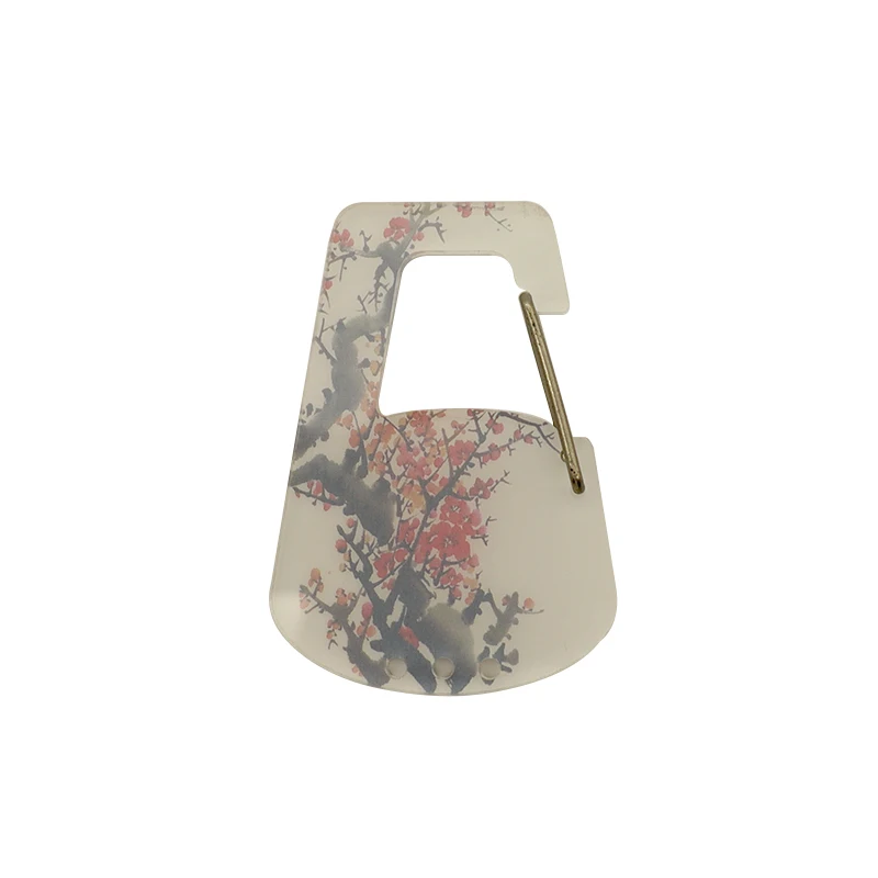 China Trending Letter Pencil Charm Round Tassel Resin Epoxy Make Your Own Anime Glitter Hologram carabiner Custom Acrylic Charm