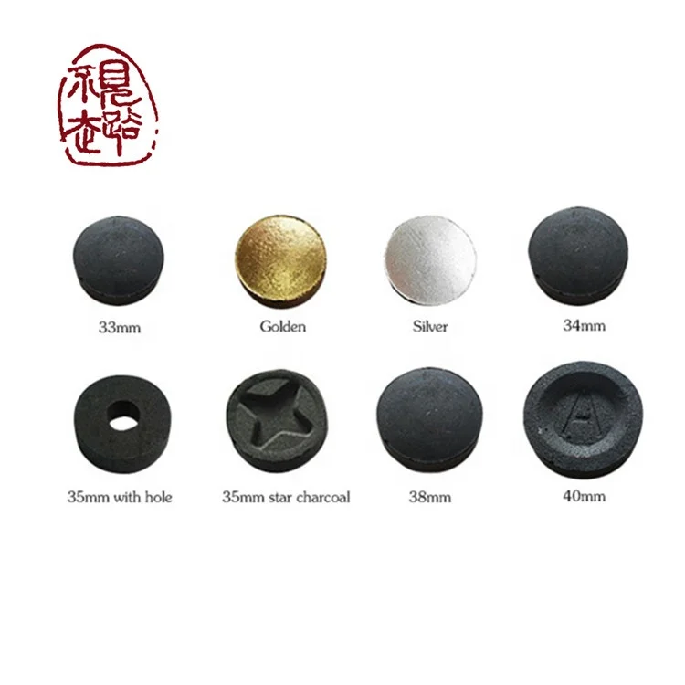 Saudi Arabia Instant Light No Smoke Burner Use Incense Round Charcoal