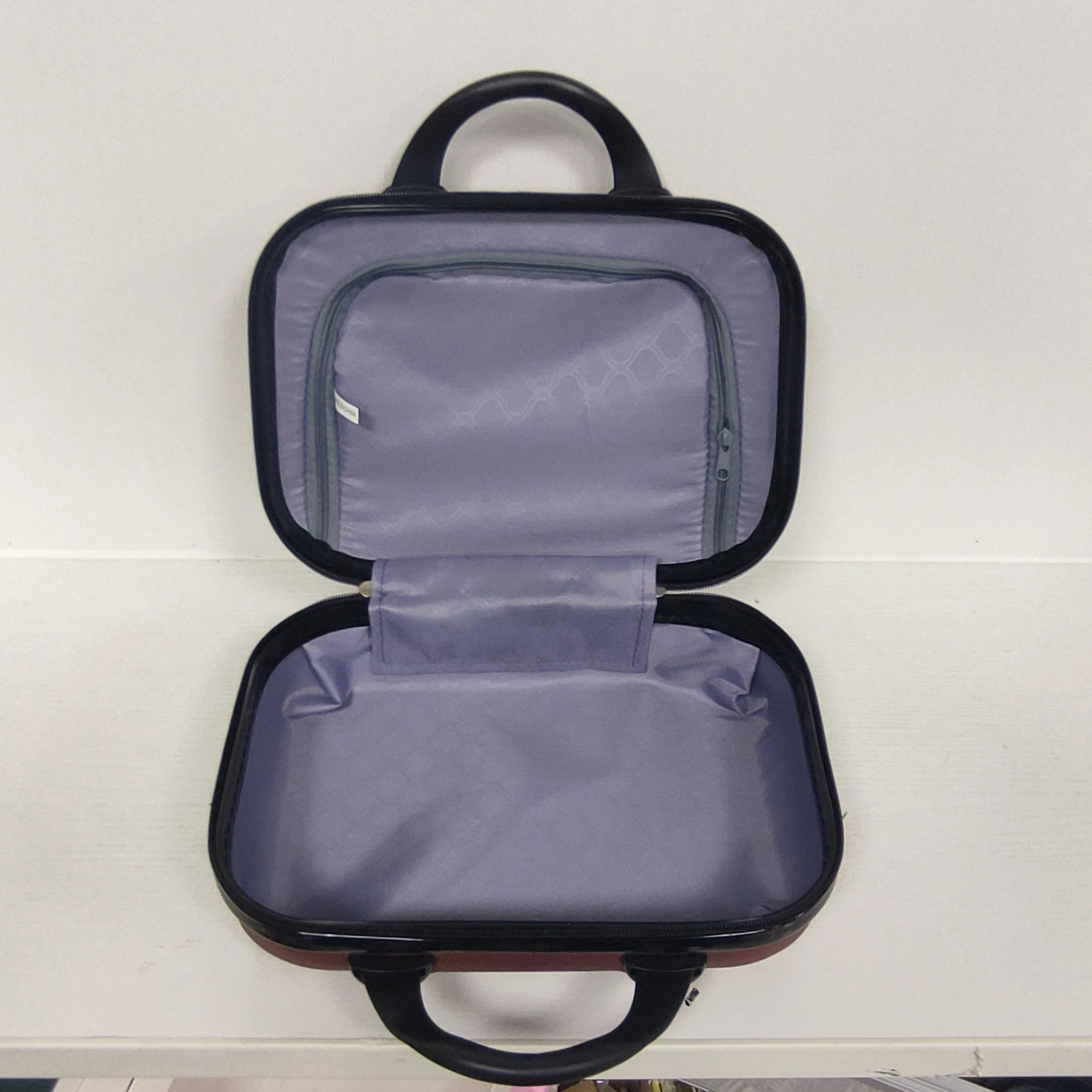 Fashion suitcase female 14 inch gift box high quality small suitcase girls special makeup box travel convenient storage bags