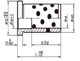 High Precision Punch Ball Guide Post Set For Automobile Mould Bronze  Guide Bush