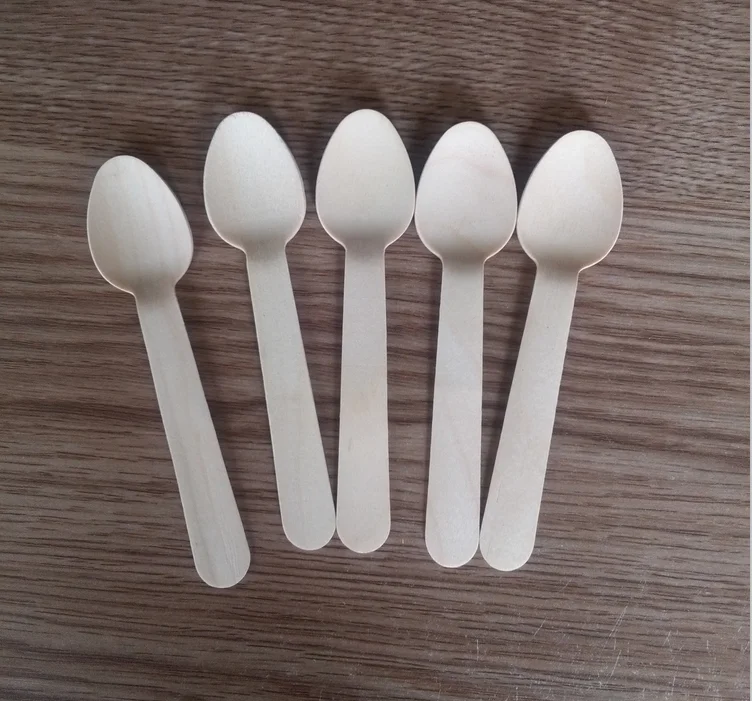 wholesale Disposable birch wooden  Fork /spoon/knife