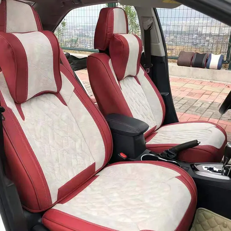 2022 Quality Guaranteed Fashion Leathaire Car Seat Covers Constant Temperature Printing Customization Car Seat Cover